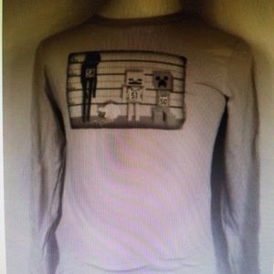 Minecraft youth large longsleeve